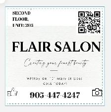 salon room for rent