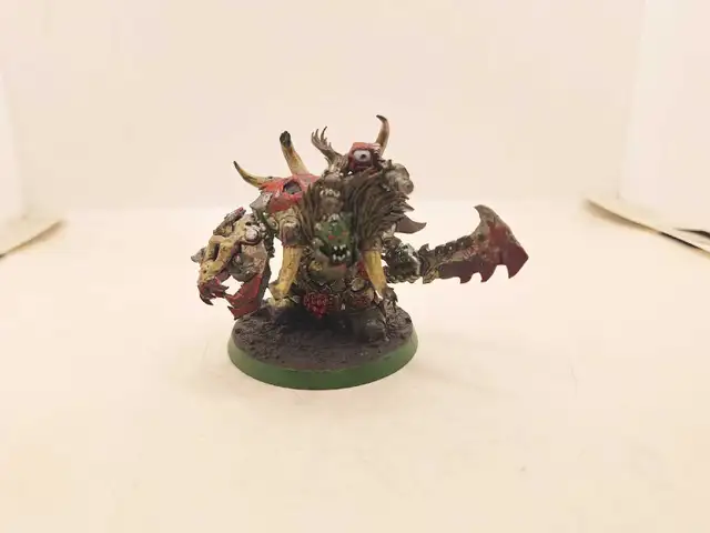 Warhammer 40k Ork Beastsnaggas Beastboss Battle Ready