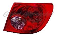 Toyota Corolla Sedan 2003-2004 Tail Lamp Right HQ
