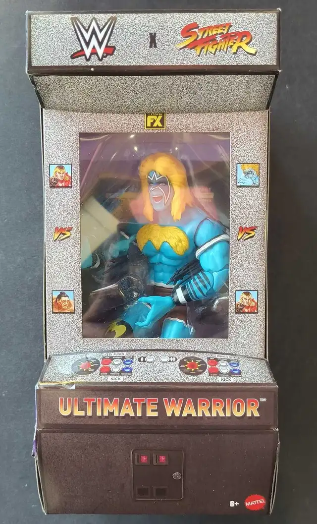 NEW WWE x STREET FIGHTER ULTIMATE WARRIOR