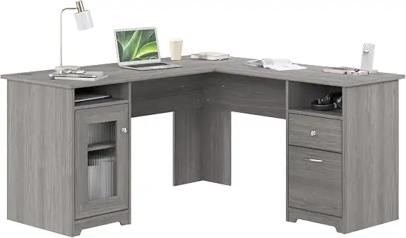 Bush Home Cabot 60W L Shaped Computer Desk Model  WC31330-03K