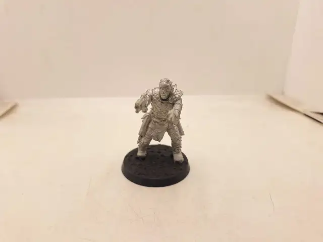 Warhammer 40k RARE METAL OOP Inquisitor 54MM Lucius Devlan