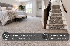 Carpet & Stair Runner Installation | Quality Flooring installati