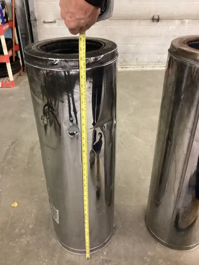 Wood Stove Insulated Pipes 8 Inch