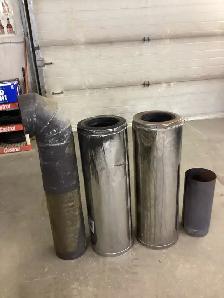 Wood Stove Insulated Pipes 8 Inch - Photo 2