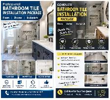Bathroom Renovation & Tile Work – Shower, Floor & Backsplash