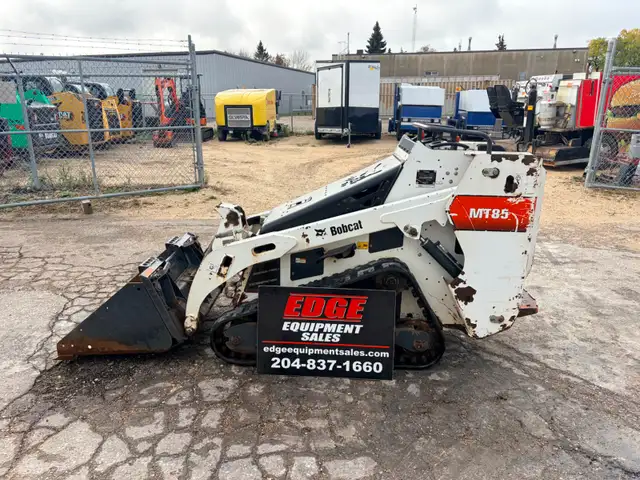 2017 BOBCAT MT85 SKID STEER LOADER-KUBOTA,CASE,TORO DINGO,DITCH