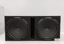(9925399) Hertz Subwoofer in Carpet Box - 2X 12'