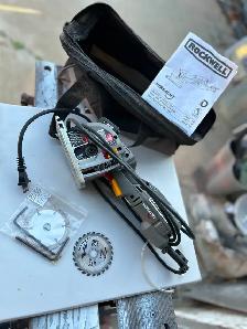 ONE LIKE NEW - Rockwell VersaCut Circular Saw.AS PICTURED