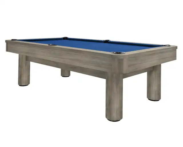 Dillard's pool table in a overcast finish for sale