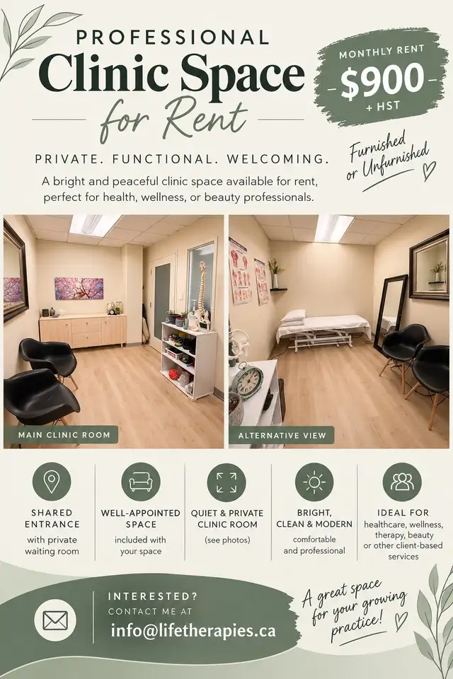 Treatment Room - Clinic Space