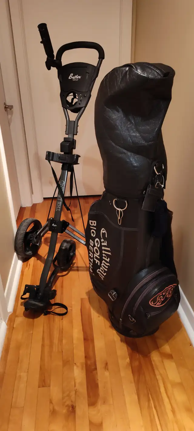 Sac de golf  Arnold Palmer Vintage / Sac Callaway  Big Bertha /