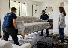 26ft Straight Truck White Glove delivery Driver and Helper