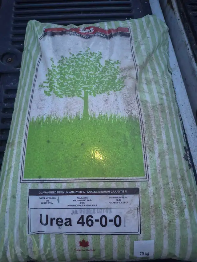 free 20 kg bag urea fertilizer