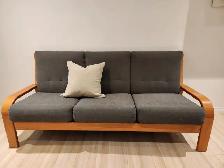 Teak Couch and Love seat matching set. - Photo 2