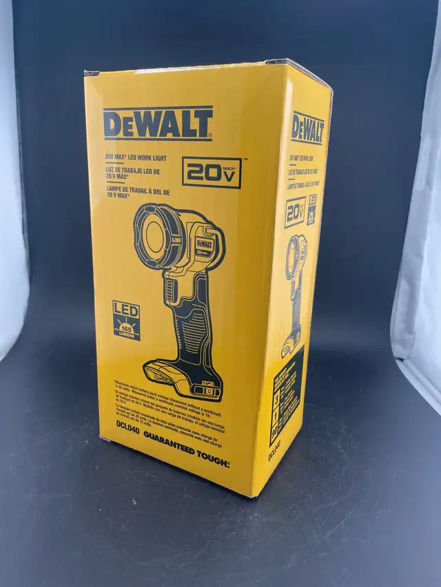 Dewalt DCL040 20v LED Worklight NEW Tool Only