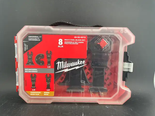 Milwaukee 48-90-9212 8 piece Blade Kit NEW