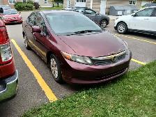 2012 Honda Civic EX -280715 km