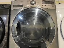 Laveuse sécheuse frontales stainless LG ( remis a neuf) - Photo 5