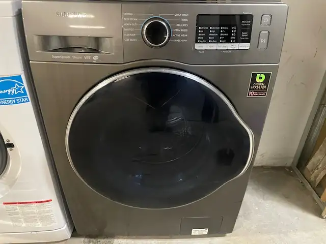 Mini laveuse seule grise 24'' Samsung