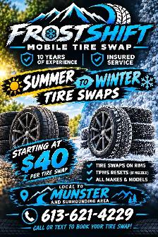 Tire swaps on rims