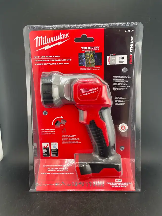 Milwaukee 2735 M18 LED Worklight NEWTool only