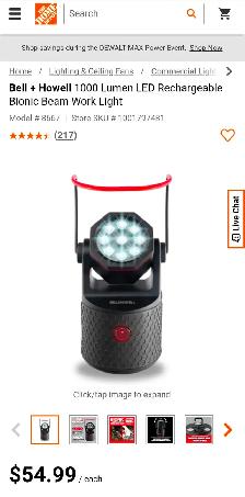 Work Light 1000 Lumens - Photo 9