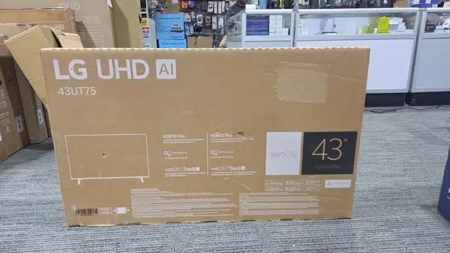 LG UHD AI 43UT75 — 43' 4K SMART TV