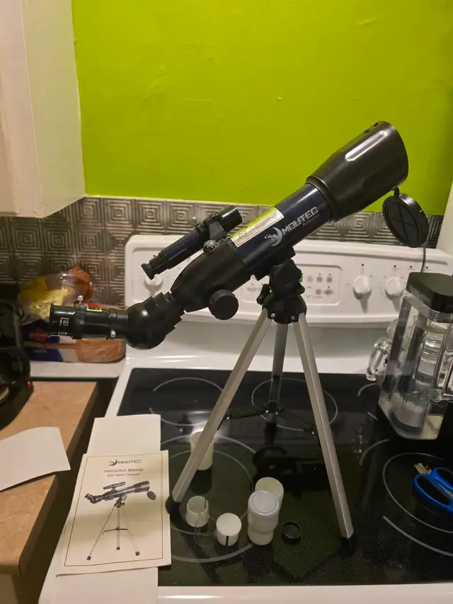 Moutec 50AZ Refractor Telescope - Great for Kids