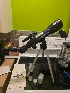 Moutec 50AZ Refractor Telescope - Great for Kids
