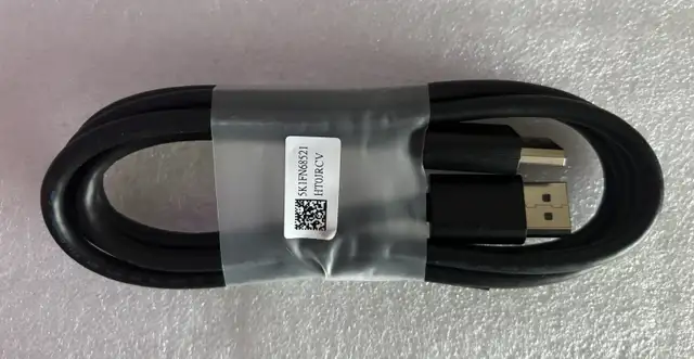DisplayPort to DisplayPort (DP-to-DP) Video Cable Brand New