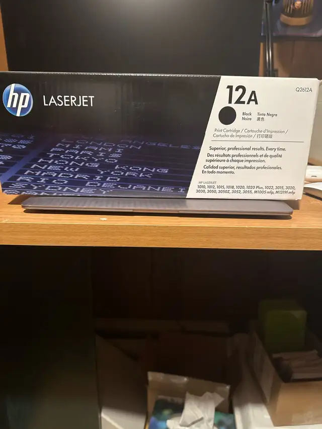 HP Laserjet 12A printer cartridge