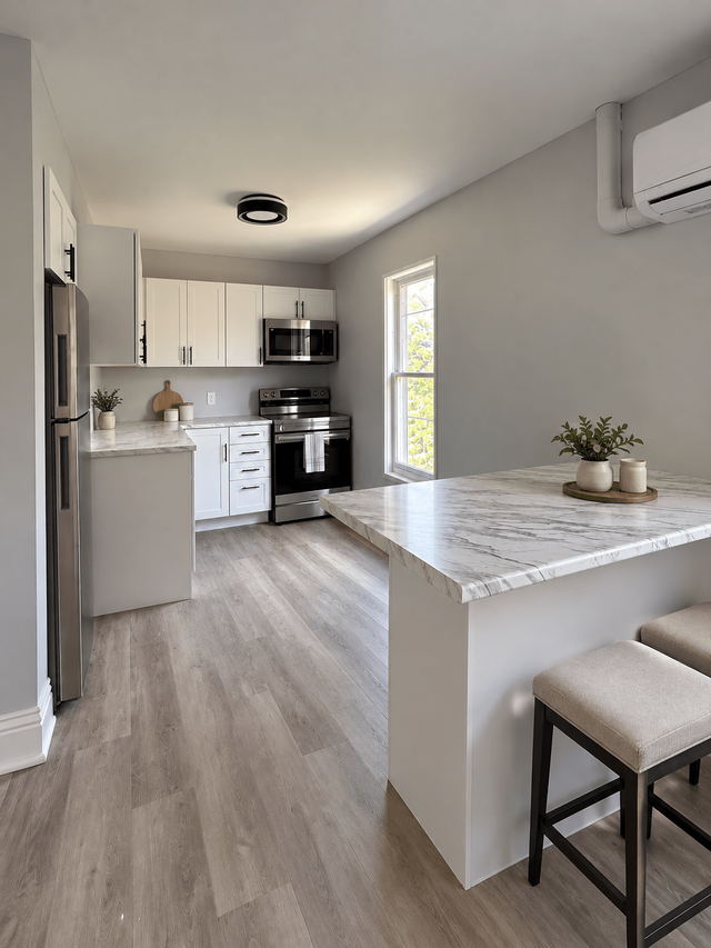 Modern 2-Bedroom Upper Unit | In-Suite Laundry & Parking – Peter