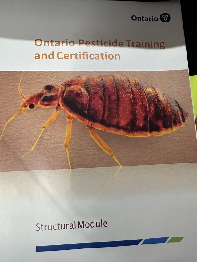 Pest Control test prep.