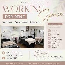 lash bed for rent in a salon