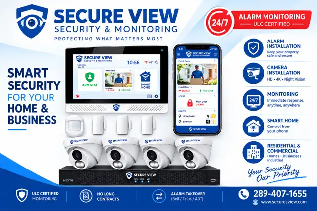 4K CCTV Security Camera Installation | Homes & Businesses