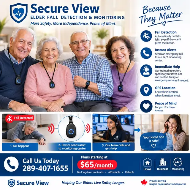 Fall Detection & Medical Alert Systems for Seniors