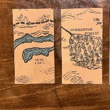 Rare 1926 J.S. FRY & SONS TREASURE ISLAND MAP Cards 6, 8 & 16 ! - Photo 2