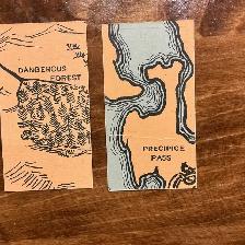 Rare 1926 J.S. FRY & SONS TREASURE ISLAND MAP Cards 6, 8 & 16 ! - Photo 3