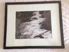 Framed Creek Photograph
