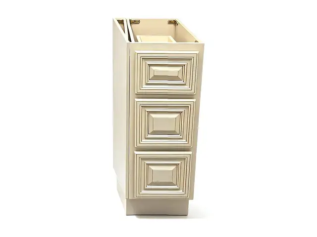 12' Antique White 3-Drawer Vanity Base - $236 - Ottawa