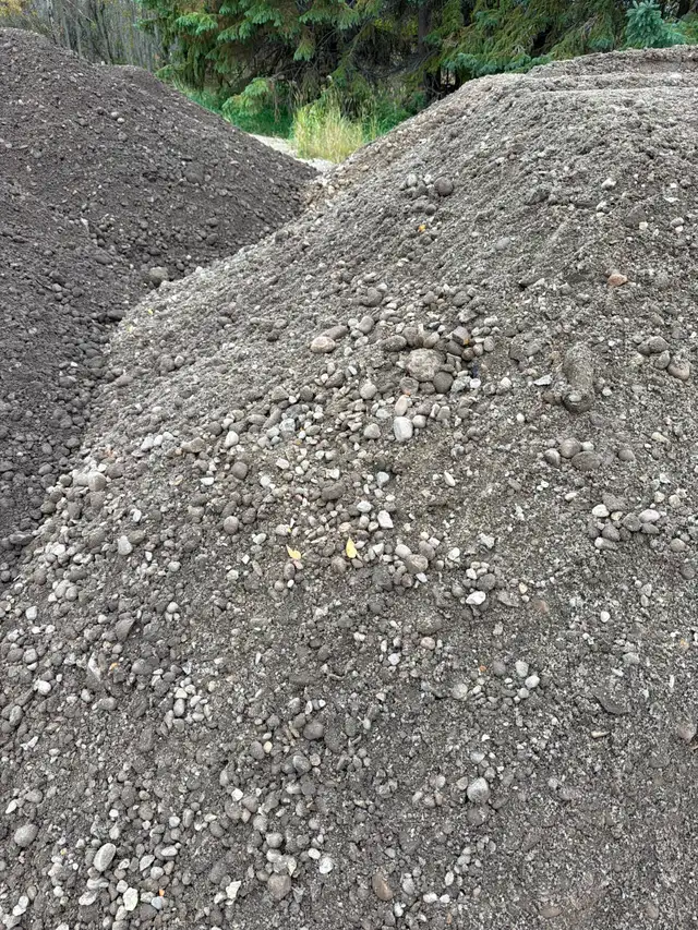 Reclaimed gravel