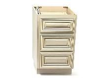 18' Antique White 3-Drawer Vanity Base - $260 - Ottawa