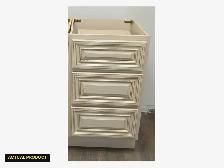 18' Antique White 3-Drawer Vanity Base - $260 - Ottawa - Photo 2