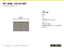 30' Floating Vanity w/ 31.5' Top & Mirror - $399 - Ottawa - Photo 2