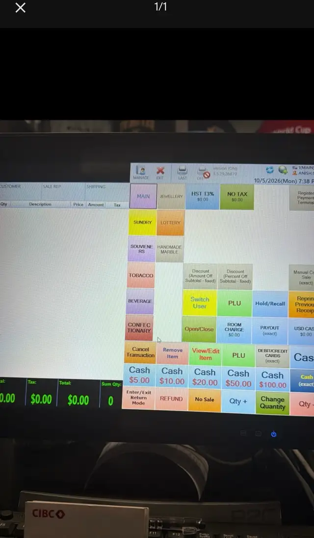 Part Time Cashier