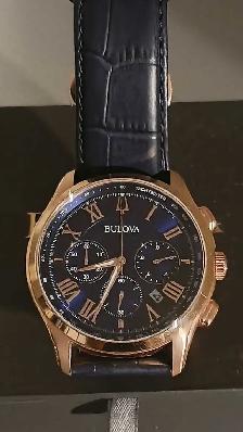 Bulova rosegold chronograph swiss automatic watch - Photo 2