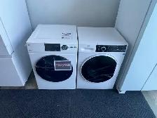NEW 24" Front Load Washer (Fulgor Milano 2.2 Cu.Ft) & Dryer GE
