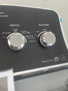 NEW 27" GE Top Load Washer (4.9 Cu.Ft) Stainless Steel Tub - Photo 6