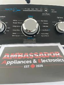 NEW 27" GE Top Load Washer (4.9 Cu.Ft) Stainless Steel Tub - Photo 7